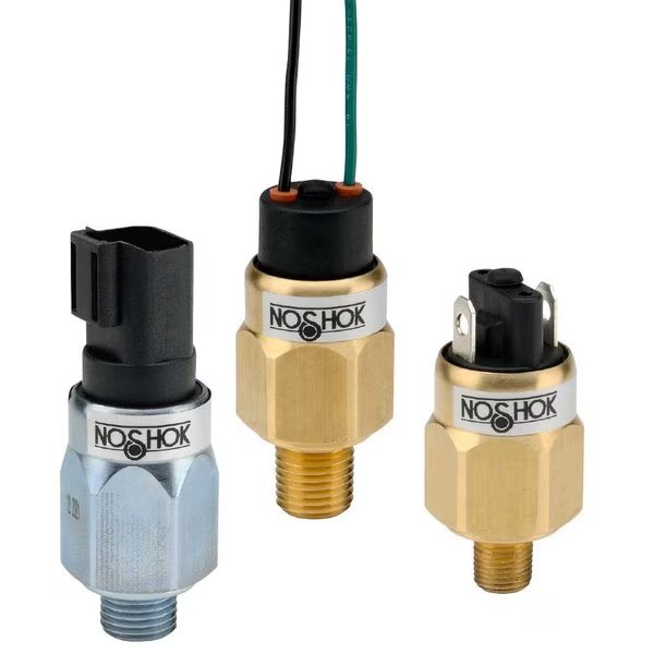 100 Series Pressure Switch, Steel, SPST, NC, 1/8